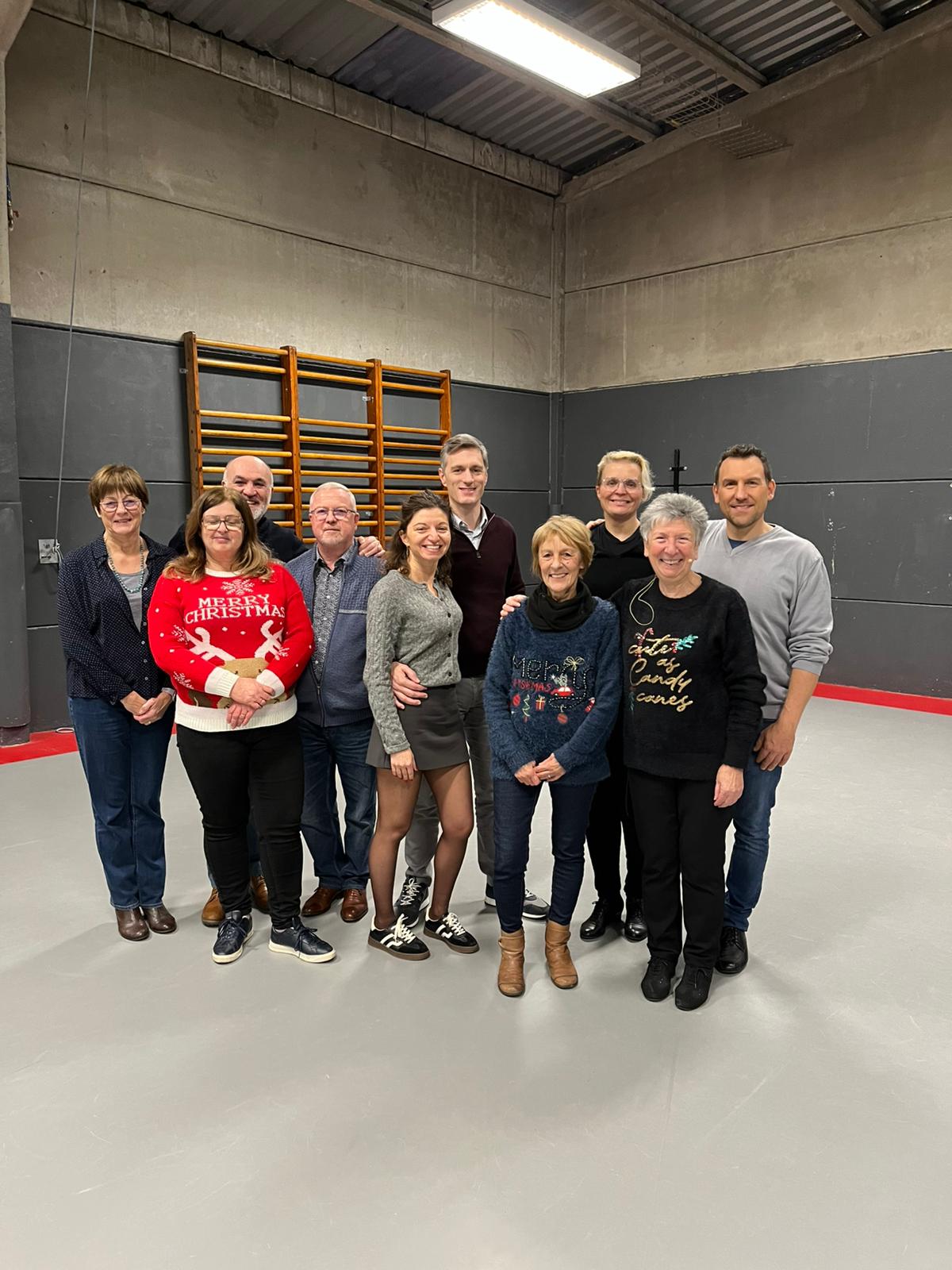 Photo de Noël du groupe Débutant